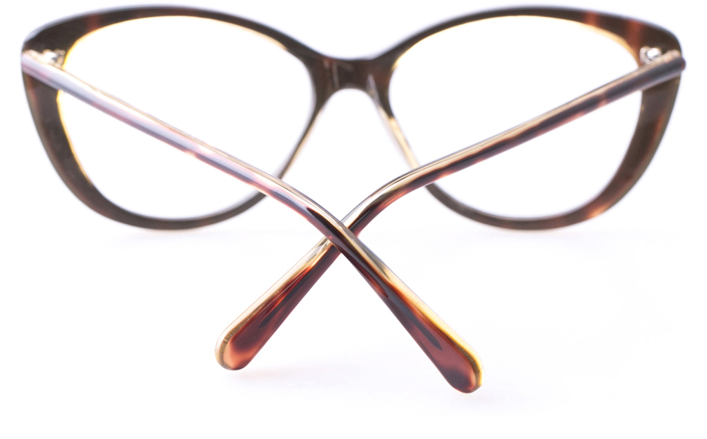 Vista First Acetate(ZYL) Womens Cat eye Full Rim Optical Glasses