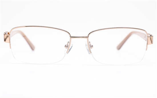 Vista First 8826 Stainless steel/ZYL Womens Semi-rimless ...