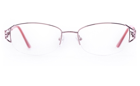 Vista First Stainless Steel Womens Oval Semi-rimless ...